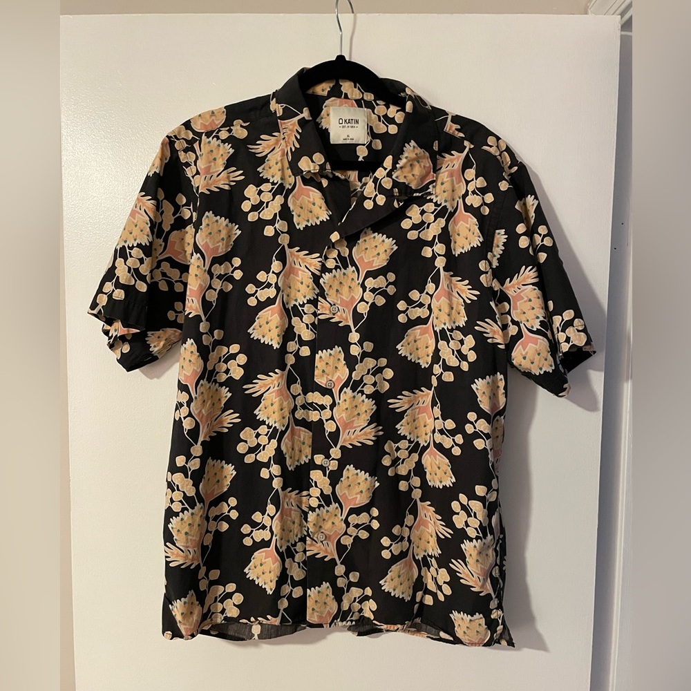 Katin Camp collar Floral shirt